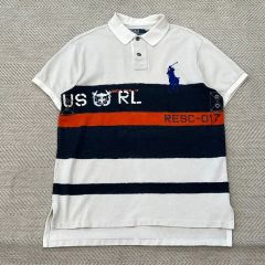 美品』ラルフローレン ポロシャツ ミラン ビックポニー レディースL