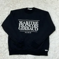 古着 MARTHE FRANCOINS GIRBAUD マリテフランソワジルボー トレーナー スウェット ブラック XL 264-1645のサムネイル