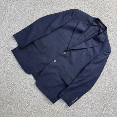 美品 BRU NA BOINNE ブルーナボイン フーキーダブルジャケット 総柄