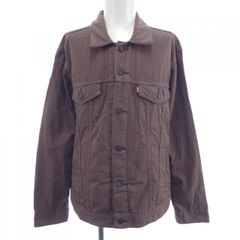 リーバイス、Levis、レザージャケット、ダークブラウン - メルカリ