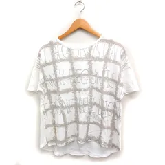 ギャバジンケーティー Gabardine K.T プリント ラバーロゴ Tシャツ カットソー 半袖 11 ホワイト 白 /FT13のサムネイル