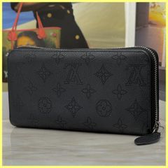 最高級美品】ルイヴィトン マヒナ ジッピーウォレット ノワール 黒 長