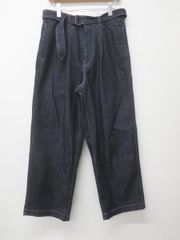 グラフペーパー 24SS 美品 パンツ 黒 GM241-40147 - メルカリ