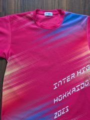 YONEX ヨネックス モザイクブロック ゲームシャツ ユニフォーム L 黒