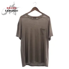 美品 ETRO エトロ サイズXL ブラウン グレージュ リネン/ポリウレタン 半袖Ｔシャツ メンズ 501686【中古】のサムネイル