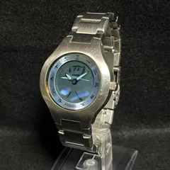 【稼動品】 希少 FOSSIL フォッシル BIG TIC ビッグティック ブルー文字盤 メンズ 腕時計 漢数字 Y2K デジタル アナログ アナデジ JR-7999 電池交換済み 動作確認済みのサムネイル