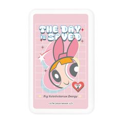 신품 구루만디즈 파워 퍼프 걸스 MagSafe 대응 무선 리튬 충전기 5000mAh 블로섬 GPPG-30A