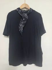 サンドロ SANDRO スカーフネック 半袖 Tシャツ サイズ 1のサムネイル