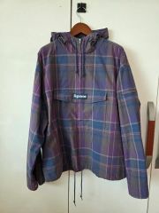 Cotton Utility Anorak Plaid box logo - メルカリ