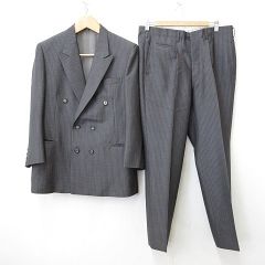 オーダースーツ　ダブル　Tollegno1900 Tollegno 1900 ダブルスーツ チェック柄 - メルカリ