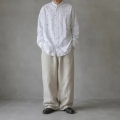 BANANA REPUBLIC / band collar linen shirtのサムネイル