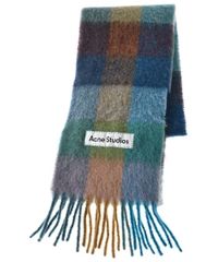Acne Studios チェック柄 マフラー 250x28cm - メルカリ