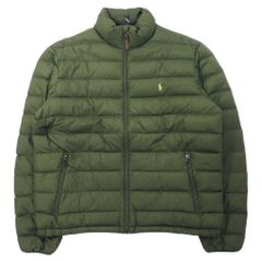 Polo Ralph Lauren ダウンジャケット カーキ フード付 - メルカリ