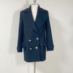 美品】allurevilleアルアバイル♪春夏ダブルジャケット ネイビーM