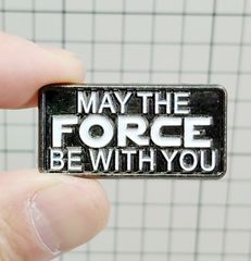 핀 배지 제다이 MAY THE FORCE BE WITH YOU: 포스와 함께 나타나는 것을 (스타 워즈) D06-11/THU