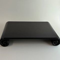 津高和一作品 黒とベージュの陶器皿 約14cm - メルカリ
