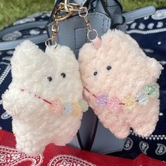 福祉施設制作】ココリティーズ作 ピアス 「ゆらゆらしっぽ 猫のピアス 