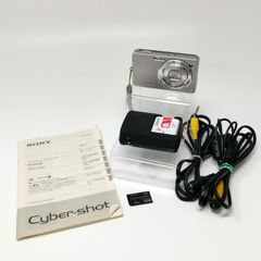 SONY Cyber-shot DSC-W380 シルバー 動作確認済 - メルカリ