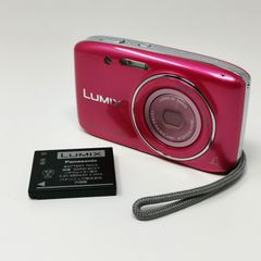 Panasonic LUMIX DMC-S1 ピンクバッテリー付ジャンク - メルカリ