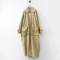 美品 セーブザダック SAVE THE DUCK RAINY 撥水 ロング ステンカラーコート S ベージュ┃羽織 ハオリ レインコート【2400015009513】のサムネイル