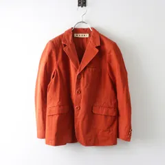 Archive ヴィンテージ イタリア製 マルニ MARNI コットンテーラードジャケット レッド／トップス 羽織り 90s 00s【2400015006574】のサムネイル
