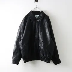 美品 ローズバッド ROSE BUD POWER TO THE PEOPLE オーバーフェイクレザージャケット M＼ブラック ブルゾン【2400015008639】のサムネイル