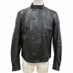 thisman ブラウンズビーチ レザージャケット カーディガン - メルカリ