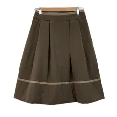 FOXEY NEW YORK(フォクシーニューヨーク) ロングスカート サイズ38 M レディース美品  - ベージュ ひざ丈のサムネイル