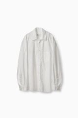 KHOKI】 twist shirt - white - メルカリ