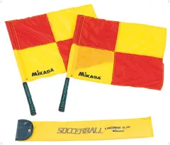 ミカサ MIKASA サッカー アシスタントレフリーフラッグ 学校 体育 授業 クラブ 部活 フラッグ 旗  BA18 レッドのサムネイル