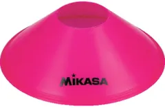 ミカサ MIKASA サッカー マーカーコーン ミニ 単色 10枚セット 体育 学校用品 運動会 トレーニング 筋トレ スポーツ大会 赤 レッド 備品 小学校 中学校 高校 部活 サークル  CO10MINI P ピンクのサムネイル