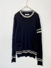 H.R.MARKET ハリウッドランチマーケット クルーネック ポケット 長袖 ニット セーター 黒 ◇■ レディースのサムネイル