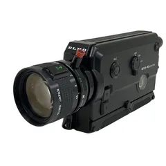 ELMO 614-XL 超美品 ビンテージ8ミリカメラ ELMO エルモ 614-XL MACRO 8ミリフィルムカメラ シネカメラ レトロ