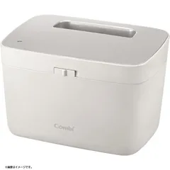 E5816◆未使用 Combi コンビ おしりふき温め器 クイックウォーマー エリート ライトグレー マグネット式電源スタンドタイプ【25年モデル】 おしりふきアクセサリ おむつ トイレ 赤ちゃん 新生児 ベビー用品 119943のサムネイル