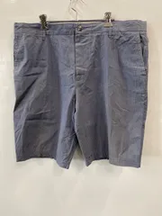 T83⚫︎DOCKERS FIELD KHAKI⚫︎ドッカーズフィールドカーキ⚫︎ヴィンテージ⚫︎ハーフパンツ⚫︎ストライプ⚫︎ボタン⚫︎ロゴ⚫︎フロントポケット⚫︎バックポケット⚫︎刺繍⚫︎コットン100%⚫︎メンズ⚫︎size38⚫︎青×白