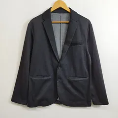 The DUFFER of ST.GEORGE ザダファーオブセントジョージ コンフォート ジャージ ジャケット テーラード 2B カジュアル シンプル ブラック S F262のサムネイル