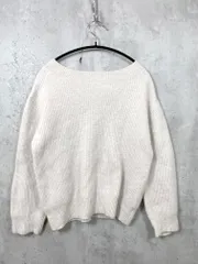FRAY I.D フレイアイディー ラクーンカシミヤバックVプルオーバー ニット セーター sizeONE/アイボリー ■■ レディースのサムネイル