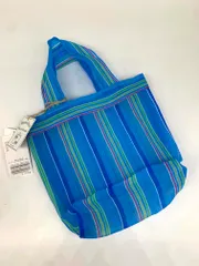 新品 IENA イエナ Diminutivo ディミヌティーボ MINI MARKET MESH BAG トート バッグ 水色 ■◆ レディースのサムネイル