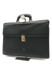 LOEWE　ロエベ　ビジネスバッグ　ブリーフケース　アナグラム　レザー　ブラック　5559のサムネイル