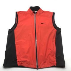 90s y2k NIKE ナイロンベスト リフレクター バイカラー 両面刺繍 90s y2k NIKE ナイロンベスト リフレクター バイカラー 両面刺繍