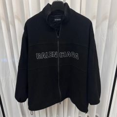 最終バレンシアガ ファーオールオーバー - メルカリ