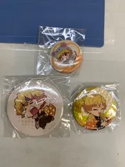 【O4-38】◎鬼滅の刃 我妻善逸 缶バッジ　中古のサムネイル