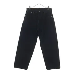 SCYE BASICS (サイベーシックス) Selvage Black Denim Baggy Jeans セルビッチデニム バギージーンズ ブラックのサムネイル