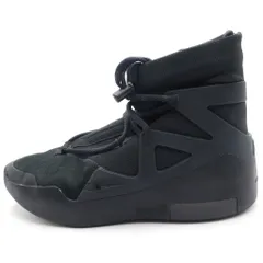 NIKE (ナイキ) ×Fear Of God AIR 1 TRIPLE BLACK フィアーオブゴッド エア トリプルブラック ハイカットスニーカー ブラック US10/28cm AR4237-005のサムネイル