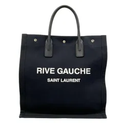 SAINT LAURENT PARIS(サンローランパリ) トートバッグ ノース/サウス リヴ・ゴーシュ 632539 黒 レザーのサムネイル