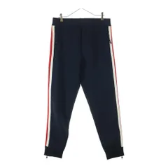 PRADA (プラダ) サイドラインテープ トラックパンツ ブラック #Lのサムネイル
