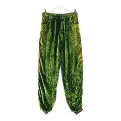GUCCI (グッチ) Mixed Media Jogger Pants ミックスドメディアジョガーパンツ ナイロン ベロア 切替 サイドライン サルエルパンツ マルチ 572696 XDANKのサムネイル