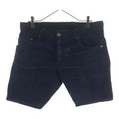 CHROME HEARTS (クロムハーツ) クロスボールボタン ボタンフライ デニム ショーツ ハーフパンツ インディゴのサムネイル