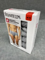 STANFIELDS メンズ ブリーフ M グレー 5枚販売のサムネイル
