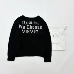 25ss 2025 良品 VISVIM ビズビム BOATNECK KNIT ボートネック ニット ロゴ 0125105012002 BLACK ブラック サイズ 1 806-0000のサムネイル